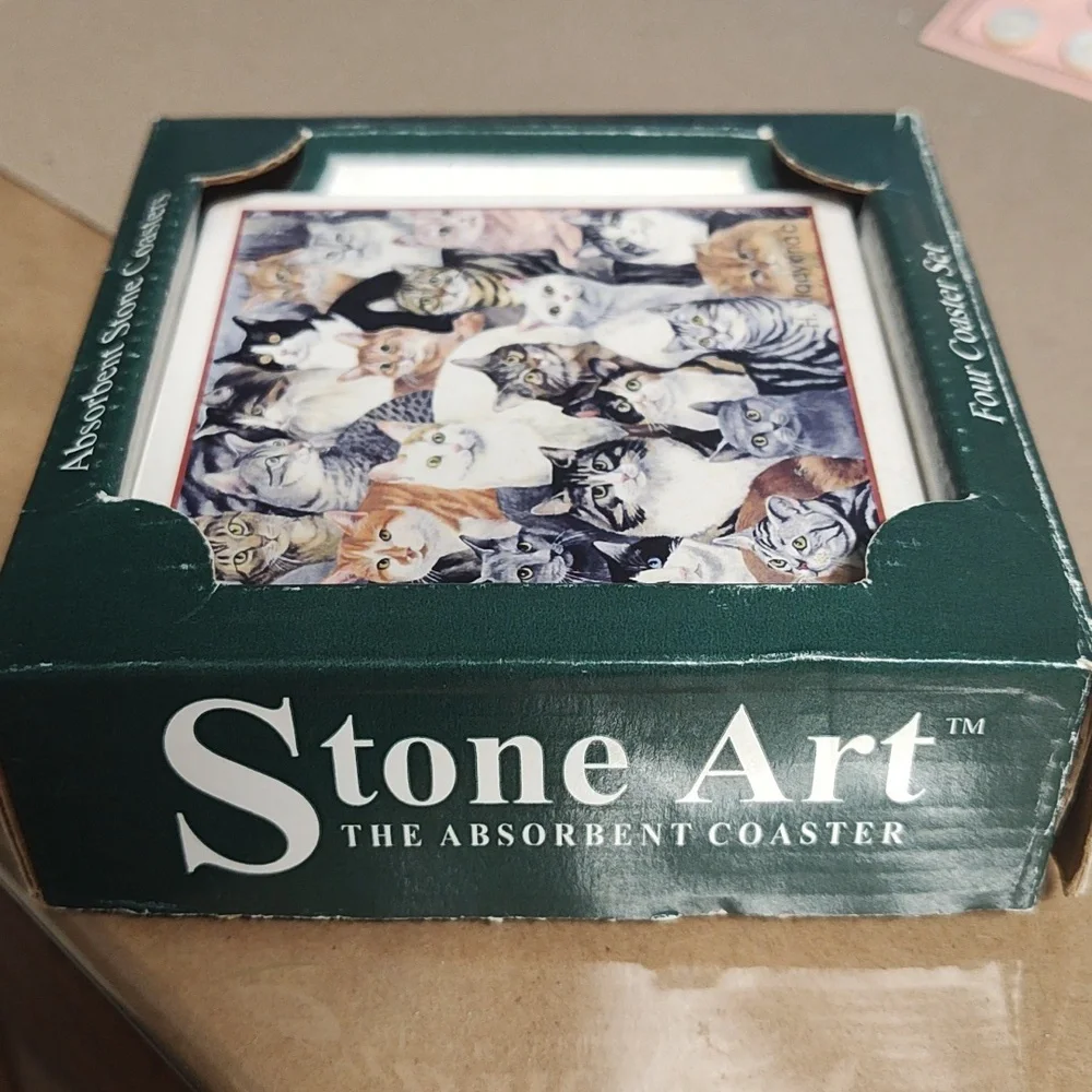 Four Coaster Set - Picture 3 of 4